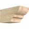 Ekena Millwork Ridgewood Rough Sawn Rafter Tail, Douglas Fir, 6"W x 6"H x 12"L RFT06X06X12RID00RDF - alternate 1
